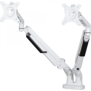 Liftor Arm DA02, suport pentru 2 monitoare, alb